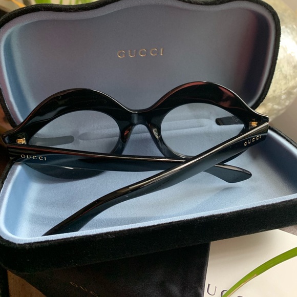 Authentic Gucci 53m Teardrop Acetate opt. Sunglass - Picture 5 of 8
